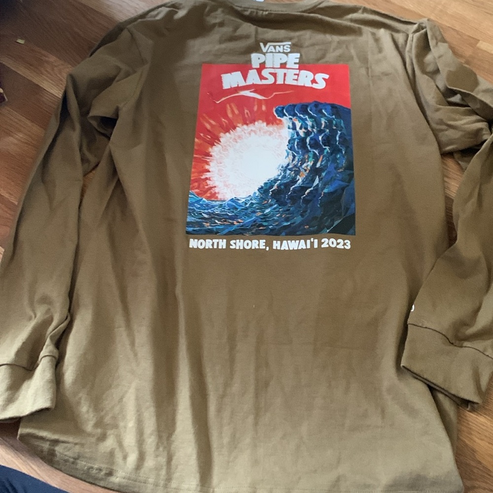 NWT Vans Pipe Masters 2023 North Shore Hawaii TShirt Mens Large